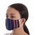Handwoven cotton face masks, 'Highland Colors' (S/M, pair) - Hand Loomed Multicolor Small-Medium Face Masks (Pair) (image 2c) thumbail