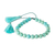 Beaded bracelet, 'Surf and Sky' - Beaded Reconstituted Turquoise Bracelet (image 2a) thumbail