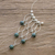 Jade pendant necklace, 'Dark Maya Empress' - Jade and Sterling Silver Statement Necklace (image 2b) thumbail