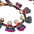 Cotton garland, 'Joy and Festivity' - Colorful Handmade Worry Doll Garland (image 2c) thumbail