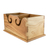 Wood yarn caddy, 'Stitch in Time' - Hand Carved Wood Yarn Caddy or Home Organizer (image 2d) thumbail