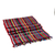 Cotton table runner, 'Rainbow Mesa' - Multicolored Striped Cotton Table Runner