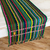 Tischläufer aus Baumwolle, 'Shady Stripes' (Schattenstreifen) - Tischläufer aus handgewebter Baumwolle aus Guatemala