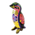 Wood figurine, 'Emperor Penguin' - Multicolored Hand Painted Penguin Figurine (image 2b) thumbail