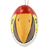 Small wood mask, 'Plumage' - Small Macaw Mask Hand Carved from Wood (image 2c) thumbail