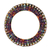 Fabric wreath, 'Heritage in the Round' - Colorful Worry Doll Wreath (image 2a) thumbail