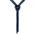 Beaded lariat necklace, 'Union in Blue' - Knotted Blue Lariat Beaded Necklace (image 2c) thumbail