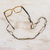 Beaded eyeglass lanyard, 'Multicolored Melange' - Multicolored Beaded Eyeglass Lanyard (image 2) thumbail