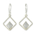 Jade dangle earrings, 'Lilac Breeze' - Natural Lilac Jade Dangle Earrings