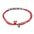Braided wrap bracelet, 'Kindness Matters' - Adjustable Unisex Kindness Theme Wrap Bracelet (image 2c) thumbail