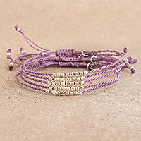 Featured review for Beaded macrame bracelets, Five Friends (set of 5)