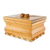 Wood decorative box, 'Floral Elegance' - Guatemalan Lined Cedar Wood Decorative Box (image 2b) thumbail