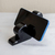Wood phone stand, 'Black Cat' - Cat-Shaped Phone Stand in Black (image 2b) thumbail