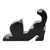 Wood phone stand, 'Black Cat' - Cat-Shaped Phone Stand in Black (image 2c) thumbail
