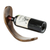 Wood bottle holder, 'Slope' - Reclaimed Wood Wine Bottle Holder (image 2d) thumbail