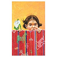 „Das Mädchen ist schön“ – realistische Porträtmalerei eines guatemaltekischen Mädchens
