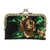 Beaded clutch handbag, 'A Golden Rose' - Beaded Black Clutch Handbag with Golden Rose Motif (image 2c) thumbail
