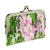 Beaded clutch handbag, 'A Pink Rose' - Beaded Clutch Purse with Pink Rose Motif (image 2b) thumbail
