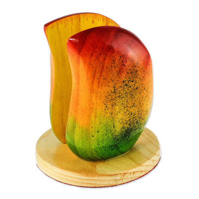 Servilletero de madera - Servilletero de mango hecho de pino