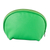 Leather cosmetics case, 'Luxe Life in Kelly Green' - Silk-Lined Green Leather Cosmetics Bag (image 2c) thumbail