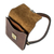 Unisex leather shoulder bag, 'Quest' - Unisex Small Brown Leather Shoulder Bag (image 2c) thumbail