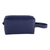 Leather toiletry case, 'Man of the World in Navy' - Men's Elegant Blue Leather Toiletry Case (image 2a) thumbail