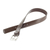 Men's leather belt, 'Subtle Elegance in Brown' - Hand Crafted Dark Brown Men's Leather Belt