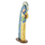 Wood sculpture, 'Love Eternal' - Virgin Mary and Jesus Wood Sculpture