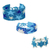 Beaded wristband friendship bracelets, 'Stars in Turquoise' (set of 3) - Turquoise Star Motif Beaded Friendship Bracelets (Set of 3)