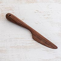 Wood knife, 'In the Kitchen' - Handmade Salmwood Knife