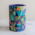 Decorative terracotta vase, 'Divergence' - Handcrafted Decorative Terracotta Vase From Nicaragua