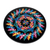 Wood trivet, 'Costa Rican Mandala in Black' - Artisan Crafted Round Wood Trivet (image 2b) thumbail