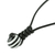 Unisex pendant necklace, 'High Roller' - Black and White Unisex Pendant Necklace (image 2c) thumbail