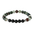 Agate beaded stretch bracelet, 'Colors of Costa Rica' - Multicolored Agate Beaded Stretch Bracelet