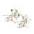 Cultured pearl dangle earrings, 'Sweet Orchid' - Flower Earrings with Cultured Pearls (image 2c) thumbail