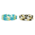 Glass beaded wristband bracelets, 'Meet Me Halfway' (pair) - Adjustable Beaded Bracelets (Pair) thumbail