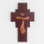 Holzkreuz, 'Christi Geschenk der Liebe' - Kalebasse Akzent moderne Holz Kruzifix aus El Salvador