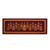 Wood wall art, 'The Last Supper Together' (16 inches) - 16-Inch Brown Wood and  Gourd Plaque of the Last Supper (image 2a) thumbail