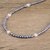 Zuchtperlenstrang-Halskette, 'Peacock Pride' - Pfau Zuchtperlen Strang Halskette