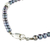 Cultured pearl strand bracelet, 'Peacock Pride' - Artisan Crafted Peacock Pearl Bracelet (image 2c) thumbail