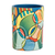 Decorative terracotta vase, 'Confluence' - Cubist-Inspired Decorative Terracotta Vase (image 2c) thumbail