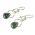 Jade dangle earrings, 'Maya Ascension' - Hand Crafted Jade earrings (image 2c) thumbail