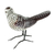 Keramikfigur - Keramik-Kaktus-Zaunkönig-Vogel für den Außenbereich aus Guatemala