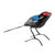Ceramic sculpture, 'Long-tailed Manakin' - Colorful Hand Painted Bird Sculpture (image 2b) thumbail