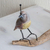 Ceramic sculpture, 'California Quail' - California Quail Ceramic Bird Figurine (image 2) thumbail