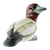 Keramikfigur - Handgefertigte Entenfigur aus Keramik mit Canvas-Rückseite aus Guatemala