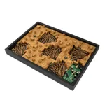 Mixed media wood collage, 'Transhumanism' - Abstract Mixed Media Wood Wall Art Collage from Guatemala