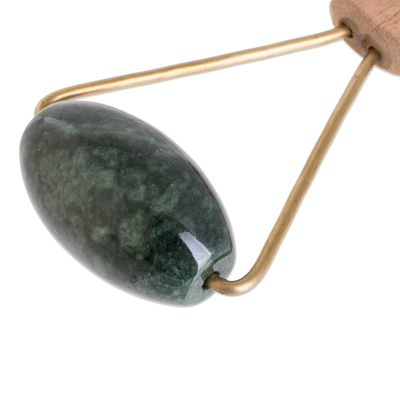 Jadewalze - handgefertigtes jade-roller-schönheitswerkzeug