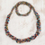 Beaded necklace, 'Explosion of Color' - Hand Crafted Multicolor Beaded Necklace from Guatemala (image 2) thumbail