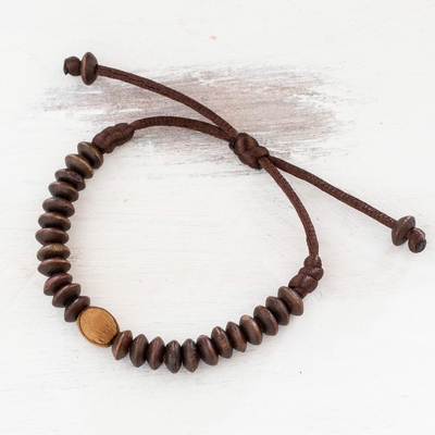 Paparazzi Island Expression - Brown Wooden Bracelet – A Finishing Touch  Jewelry